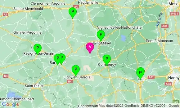 Pharmacie de Garde Courcelles en Barrois