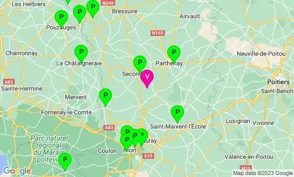 Pharmacie de Garde La Boissière en Gâtine