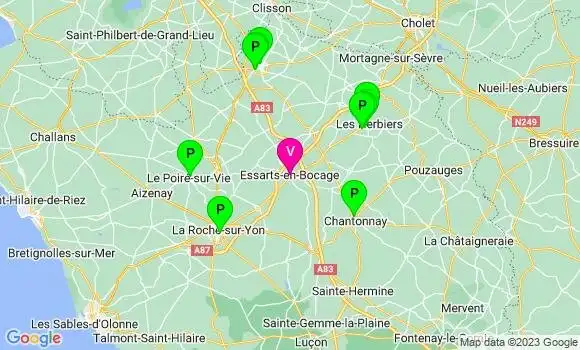 Pharmacie de Garde Essarts en Bocage