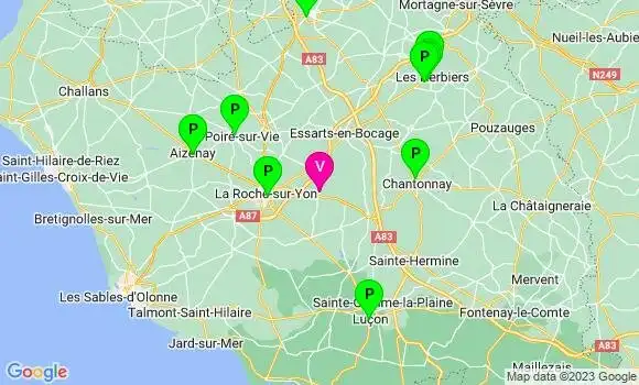 Pharmacie de Garde La Chaize le Vicomte