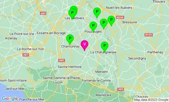 Pharmacie de Garde Bazoges en Pareds