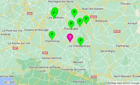 Pharmacie de Garde Mouilleron en Pareds