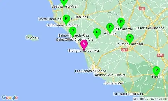 Pharmacie de Garde Bretignolles sur Mer