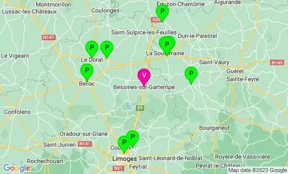 Pharmacie de Garde Bessines sur Gartempe