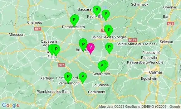 Pharmacie de Garde La Chapelle devant Bruyères