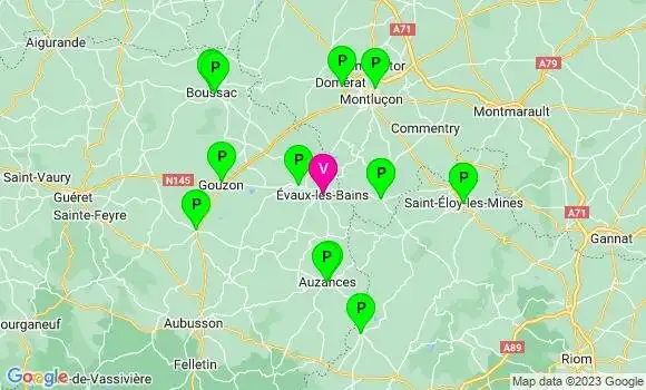 Pharmacie de Garde Evaux les Bains